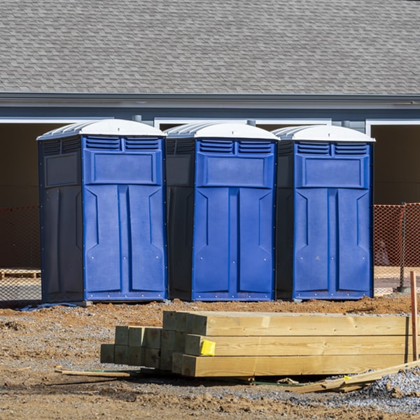 how do you dispose of waste after the porta potties have been emptied in Baywood